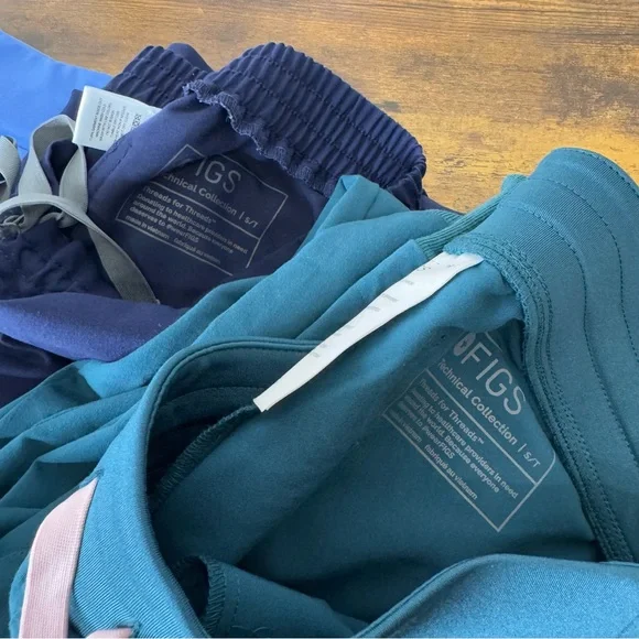 FIGS (5) Pair Women’s Scrub Pants size Small Tall ST Joggers Straight Leg - Picture 5 of 16